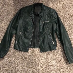 Leather jacket